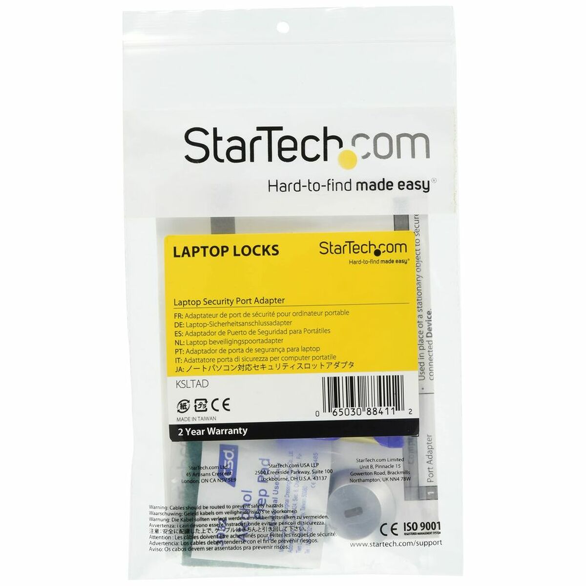Bezpečnostní systém Startech KSLTAD